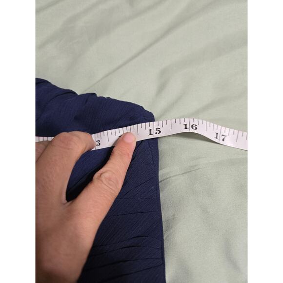 David's bridal size 4 women's navy blue formal dress - Picture 11 of 12